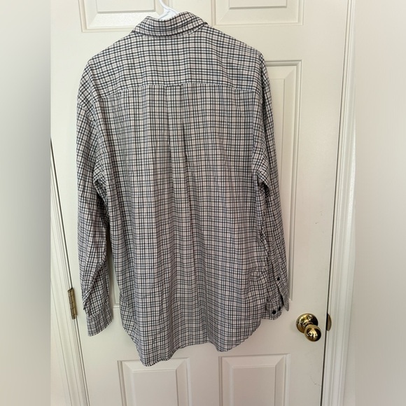 Nautica, long sleeve men’s dress shirt, large - Picture 3 of 9